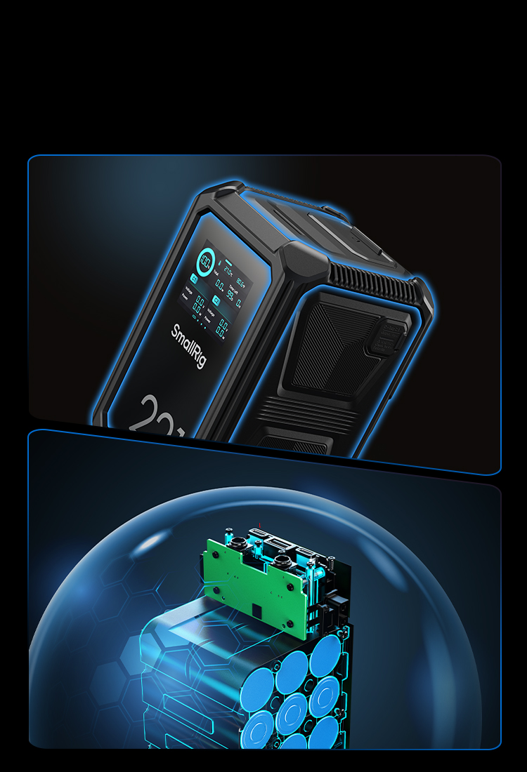 SmallRig X-Touch Smart Triple-Proof V-Mount Battery X99 | Smart