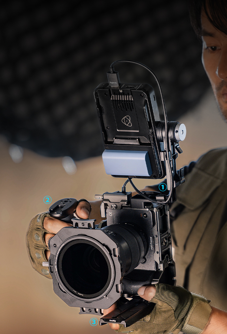 SmallRig Vertical Shooting Support Kit for Camera Rigs
