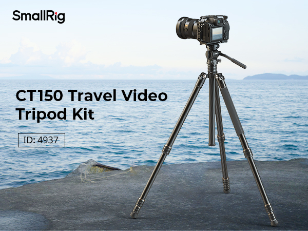 CT150 Travel Tripod | Lightweight Carbon Monopod | SmallRig