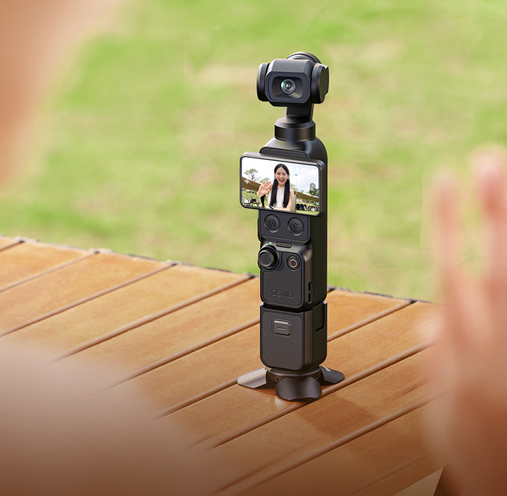 Category/Tripods Mini QR Tripod for DJI Osmo Pocket 4/3 | Magnetic Legs-For Brands:DJI/For Models:Osmo Pocket 3 、Osmo Pocket 4/SKU:6083/