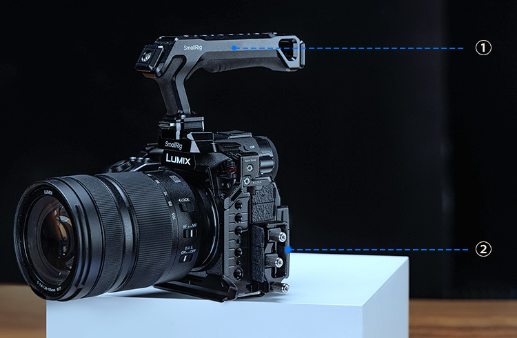 S1 II / S1R II / S1 IIE Camera Cage Kit | Pro Handheld Rig