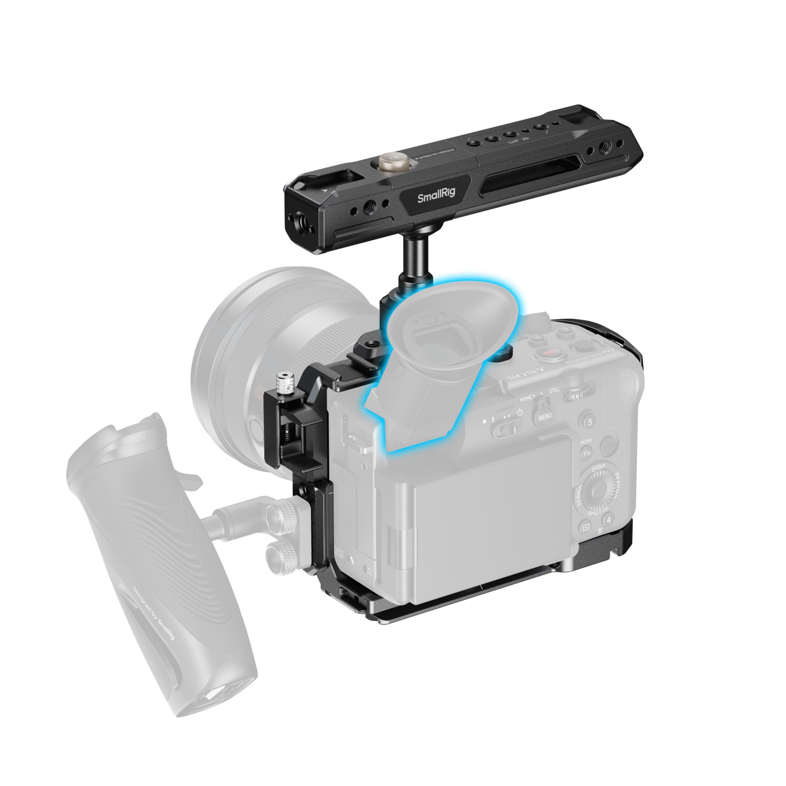 Sony FX2 Camera Cage | Basic Kit & V-Mount Power