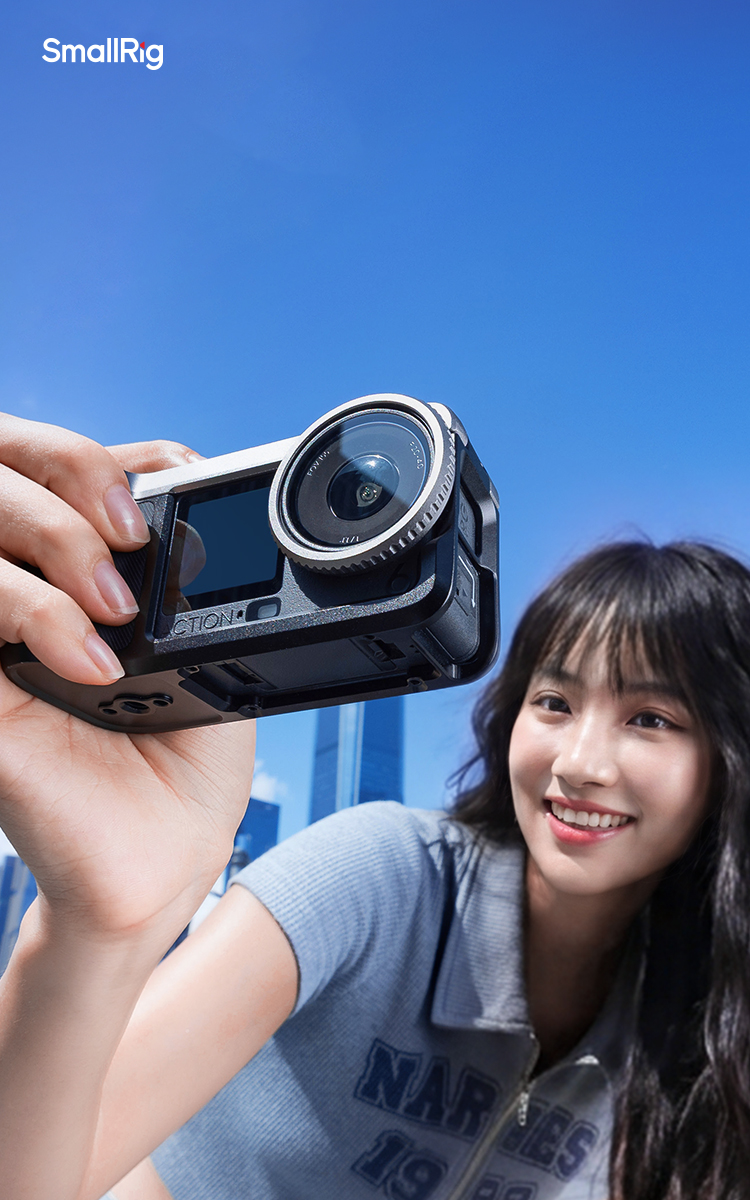 Street Photography Cage for DJI Osmo Action 6 | QR