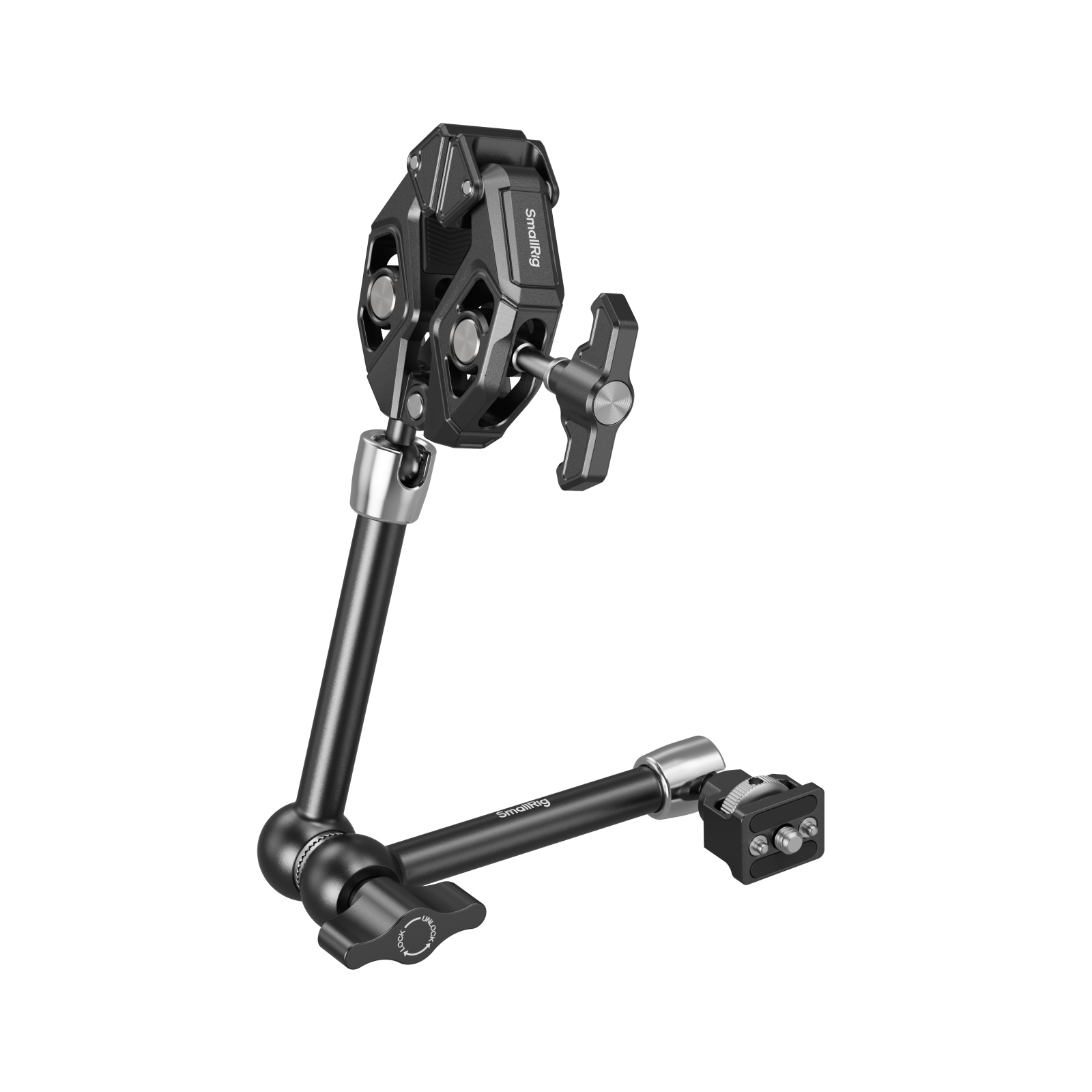 Magic Arm with Crab-Shaped Clamp | Secure 1.5kg Camera Mount