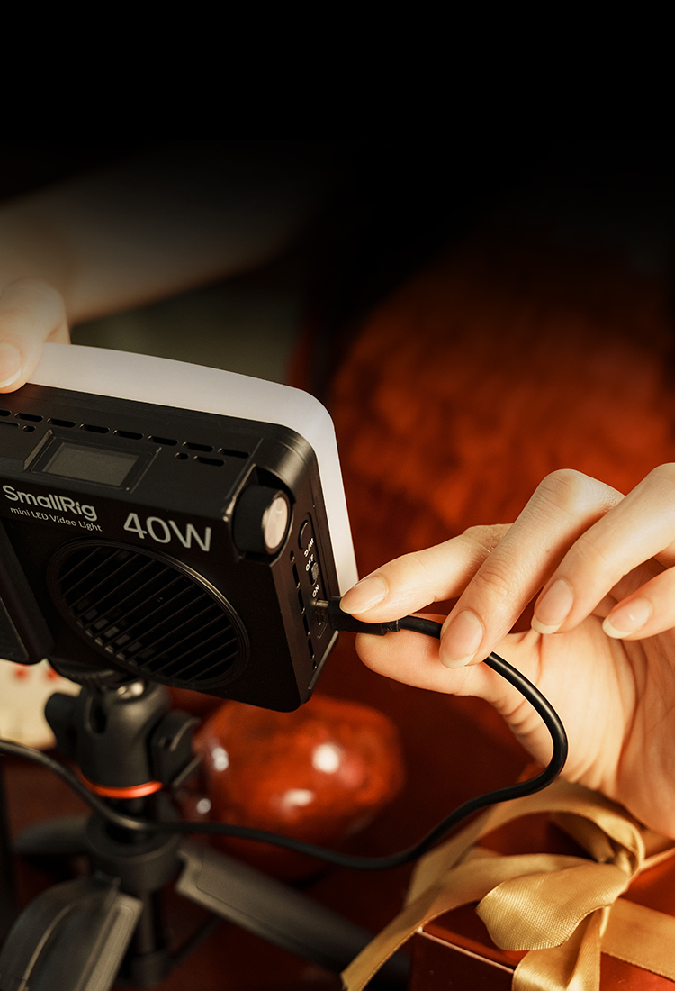 RM 40C RGBWW LED Light | Portable 40W | 55min Battery