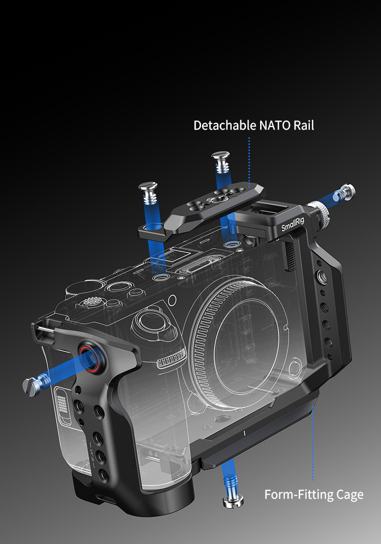 HAWKLOCK Cage Kit for Sony FX5 | SmallRig