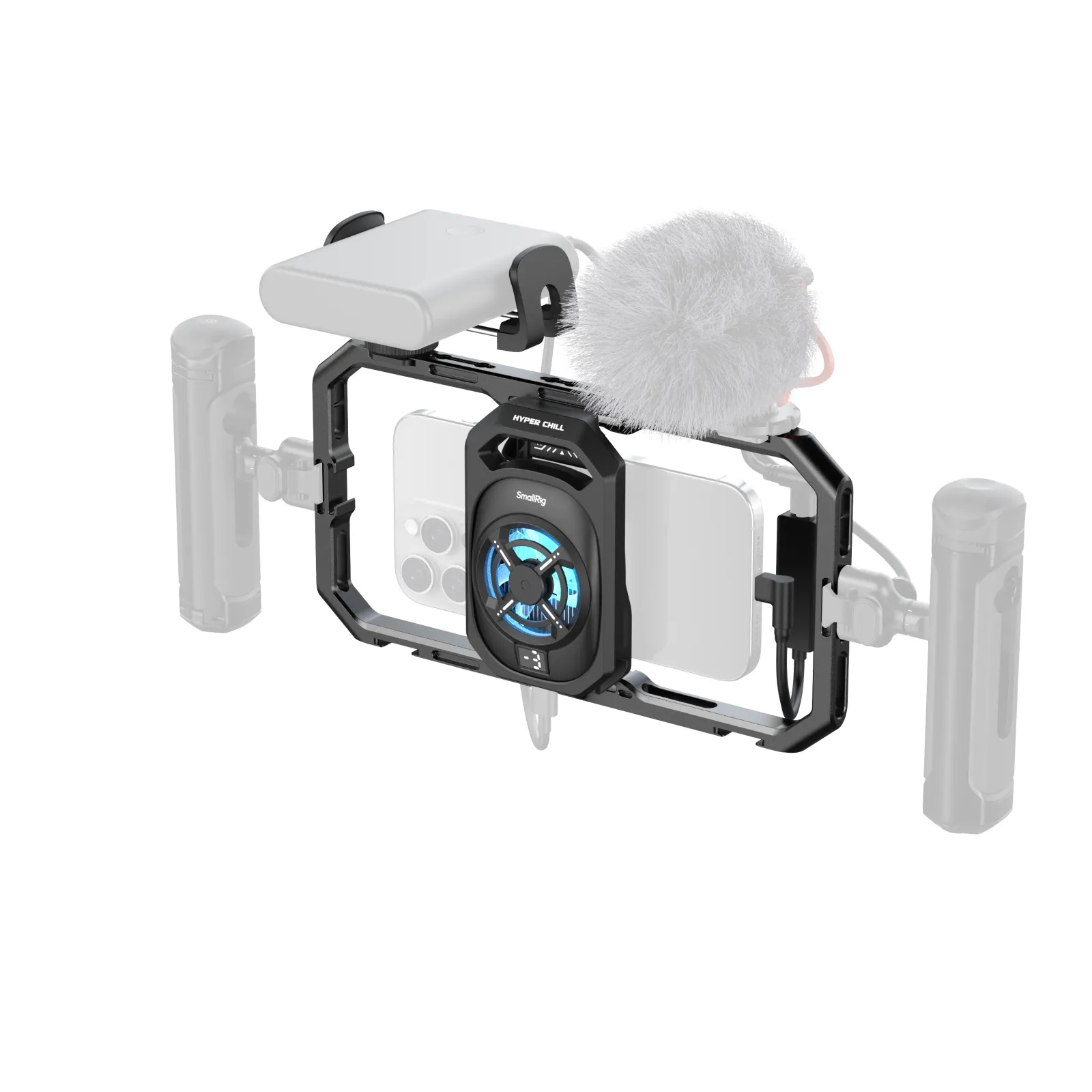 Hyper Chill Phone Cage | 15W Cooling Mobile Rig