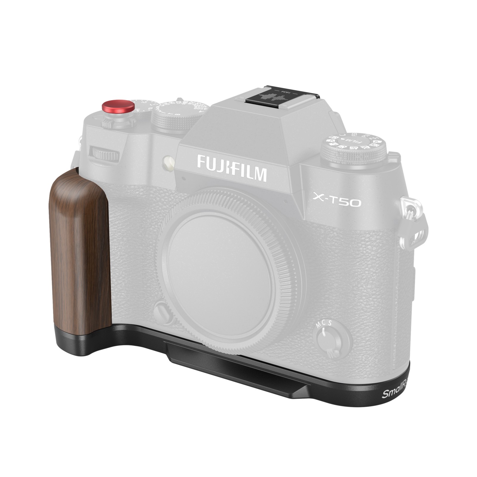 Wooden L-Shape Grip for X-T50 | Arca-Swiss | Ergonomic Wood