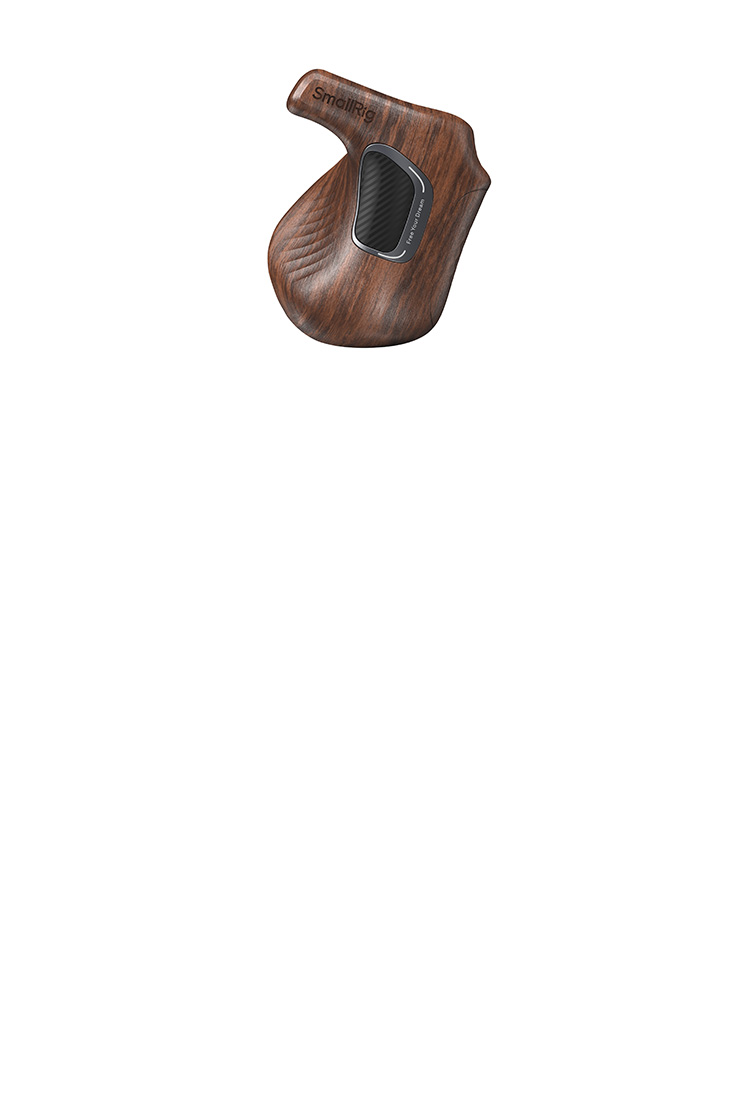 ARRI Rosette Wooden Handle | Secure Grip & Fluid Rotation