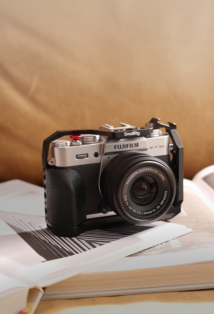Cage, L-Shaped Handle for FUJIFILM X-T30 III / X-T30 II / X-T30