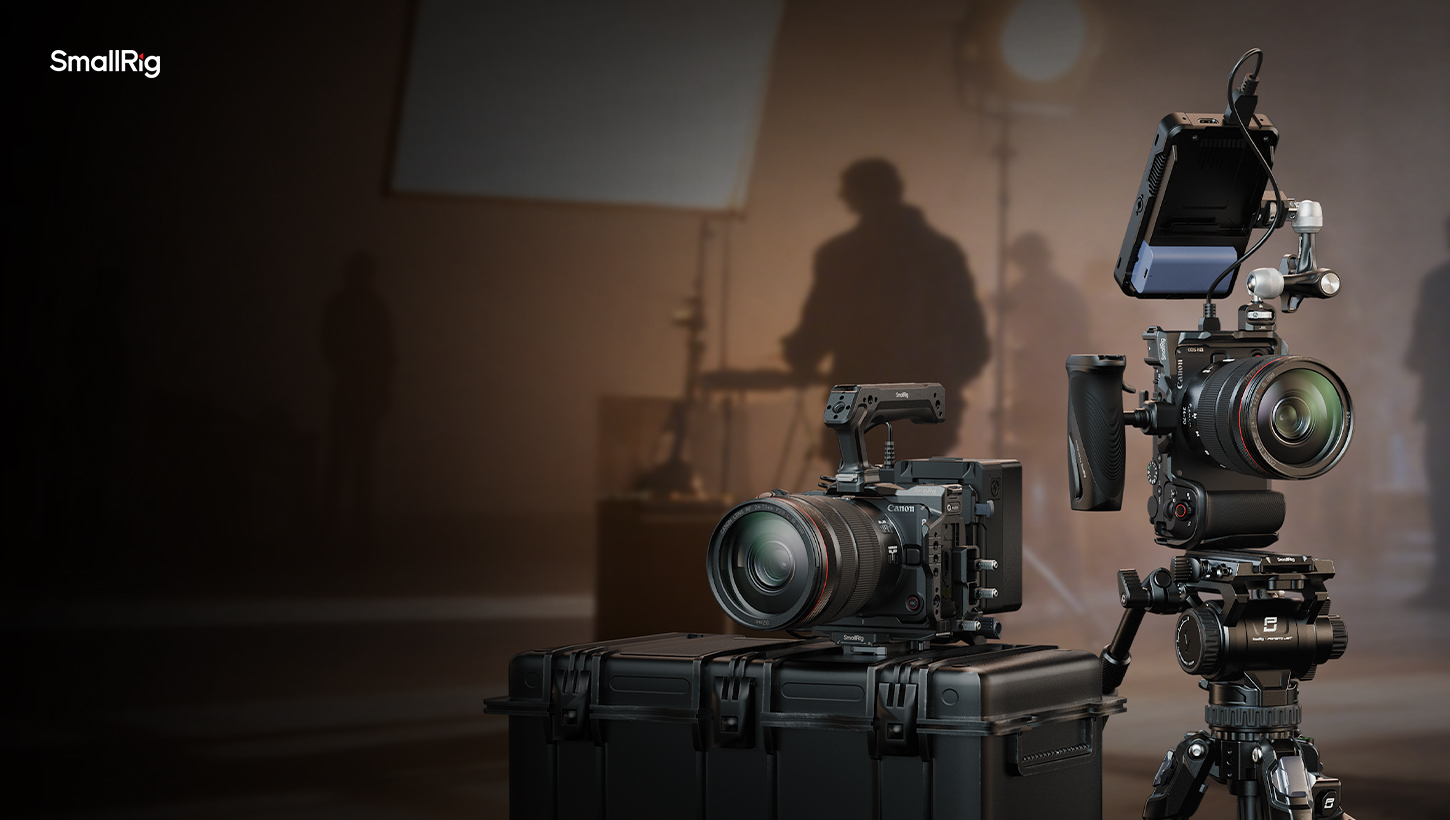Kategori/Kamera Kafesleri/Canon HawkLock QR Kafes Kiti Canon EOS R6 V i&ccedil;in | &Uuml;st Tutacak - Markalar: Canon/Modeller: EOS R6 V/SKU: 6372/