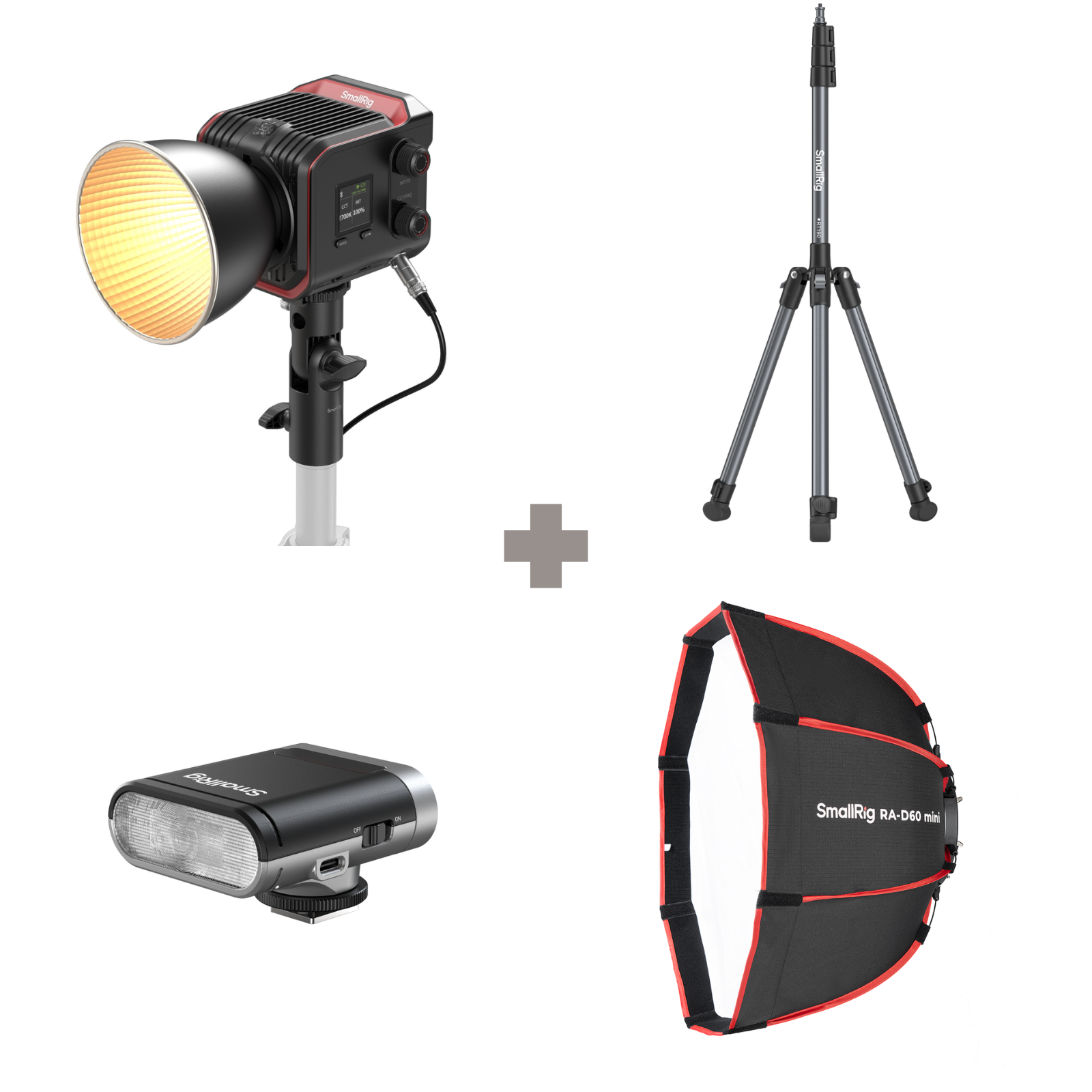 RC 100B COB LED Video Light (Pro) | V-Mount & USB-C Power