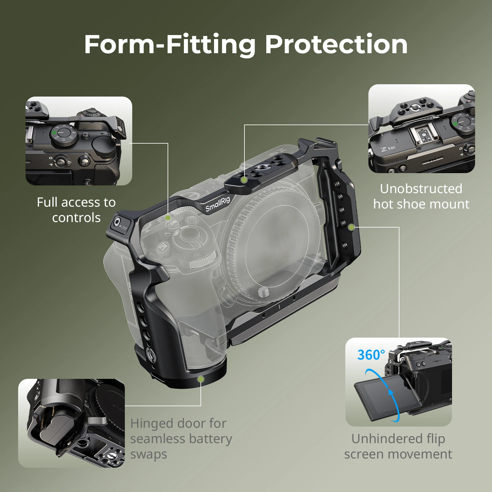 SmallRig Launches Nikon Z5IIC Cage, L-Bracket and Baseplate
