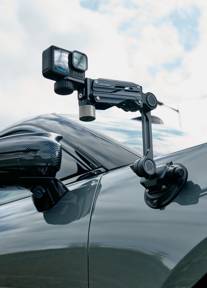 Mini Shock Absorber Arm | Smooth Video for Action Cameras