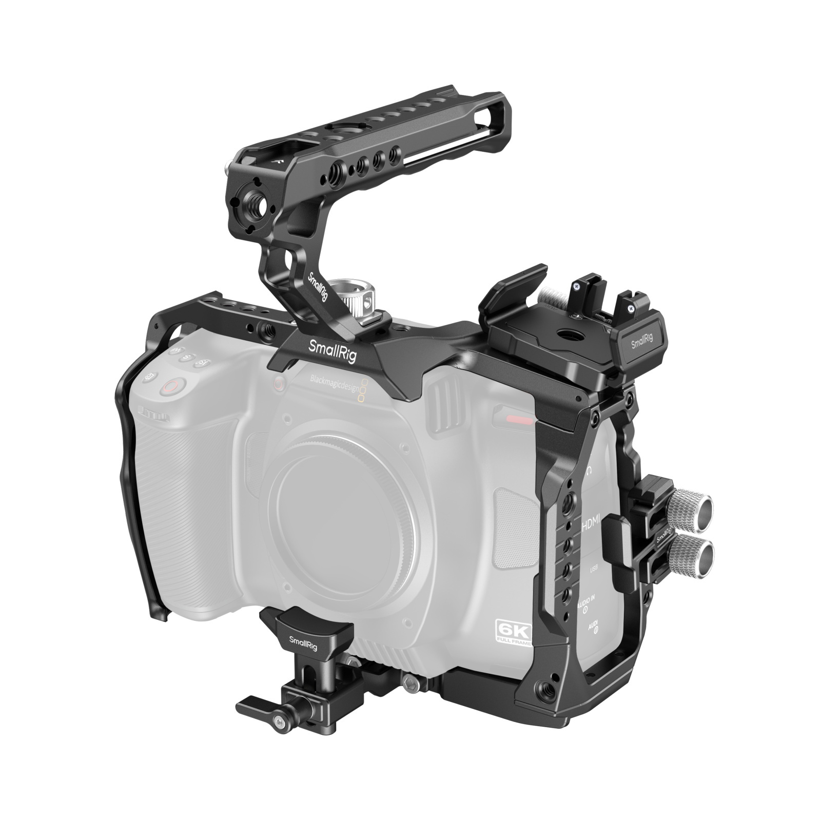 BMCC 6K Full-Frame Camera Cage | Modular Rigging System
