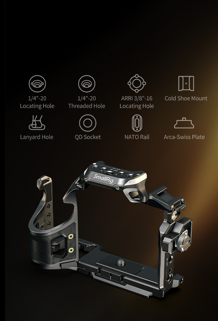 SmallRig α7RV α7IV α7SIII 対応 ケージ Amazon | SmallRig Alpha 7R V/Alpha 7 IV/Alpha 7S III用