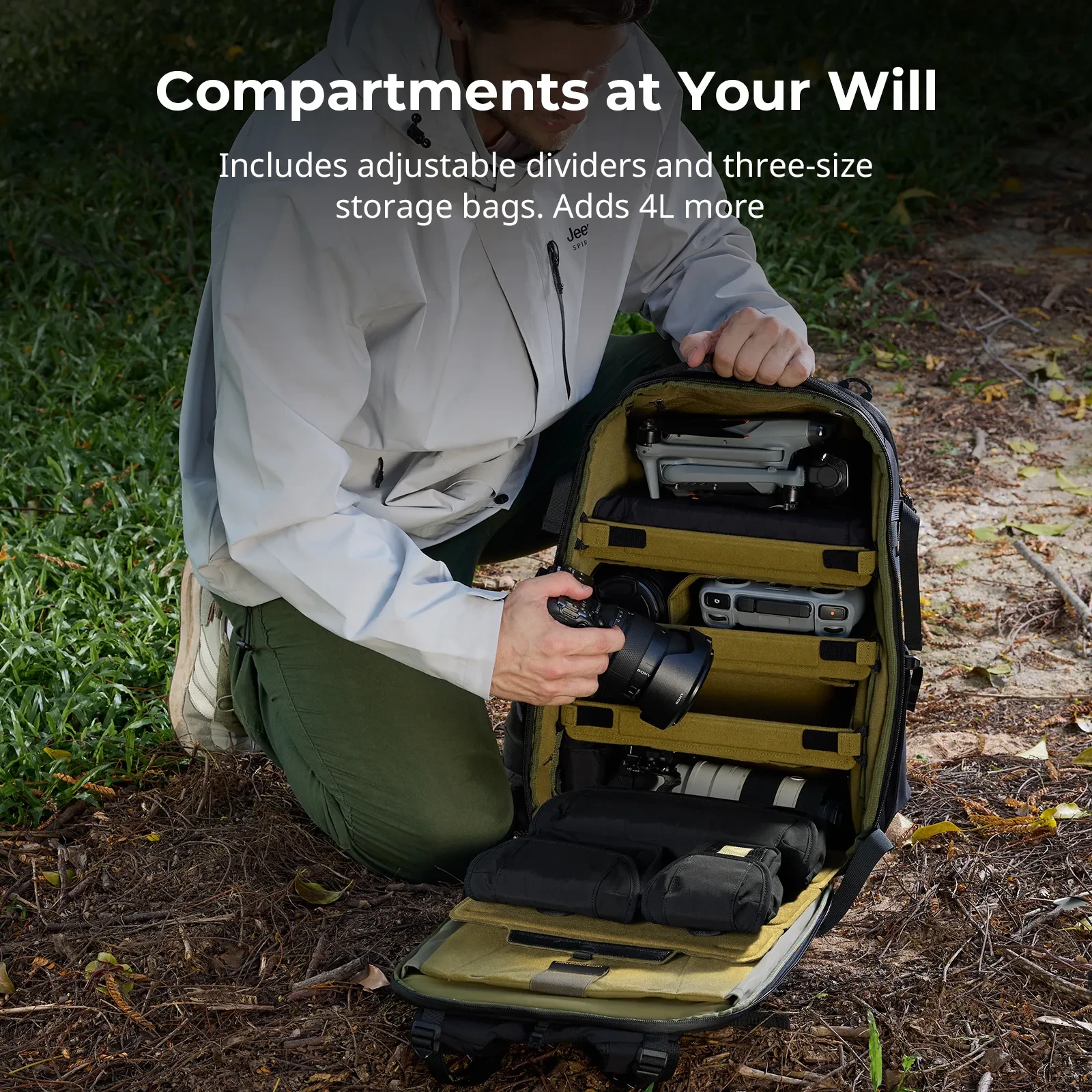 SmallRig 25L Modular Camera Backpack — Everyday Carry for Creators