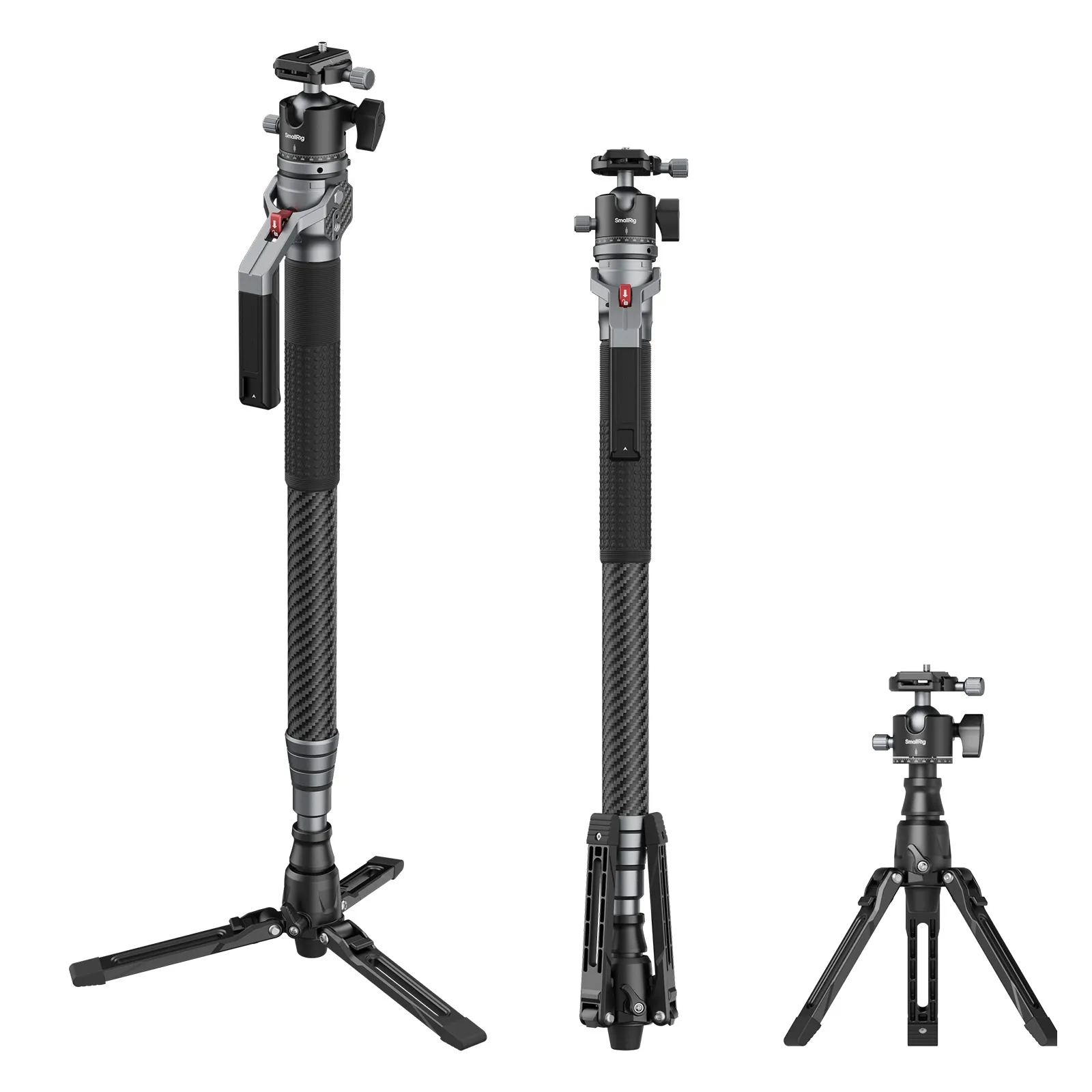 Category/Tripods/Photo Tripods Carbon Fiber Monopod Tripod (166cm Height, 5kg Load, 1.7kg Weight) with Ball Head for Photography-SKU:5564/Material(s):Carbon Fiber，Aluminum Alloy/Tripod Load Capacity:15kg / 33lb/Head Load Capacity:5kg / 11lb/Working