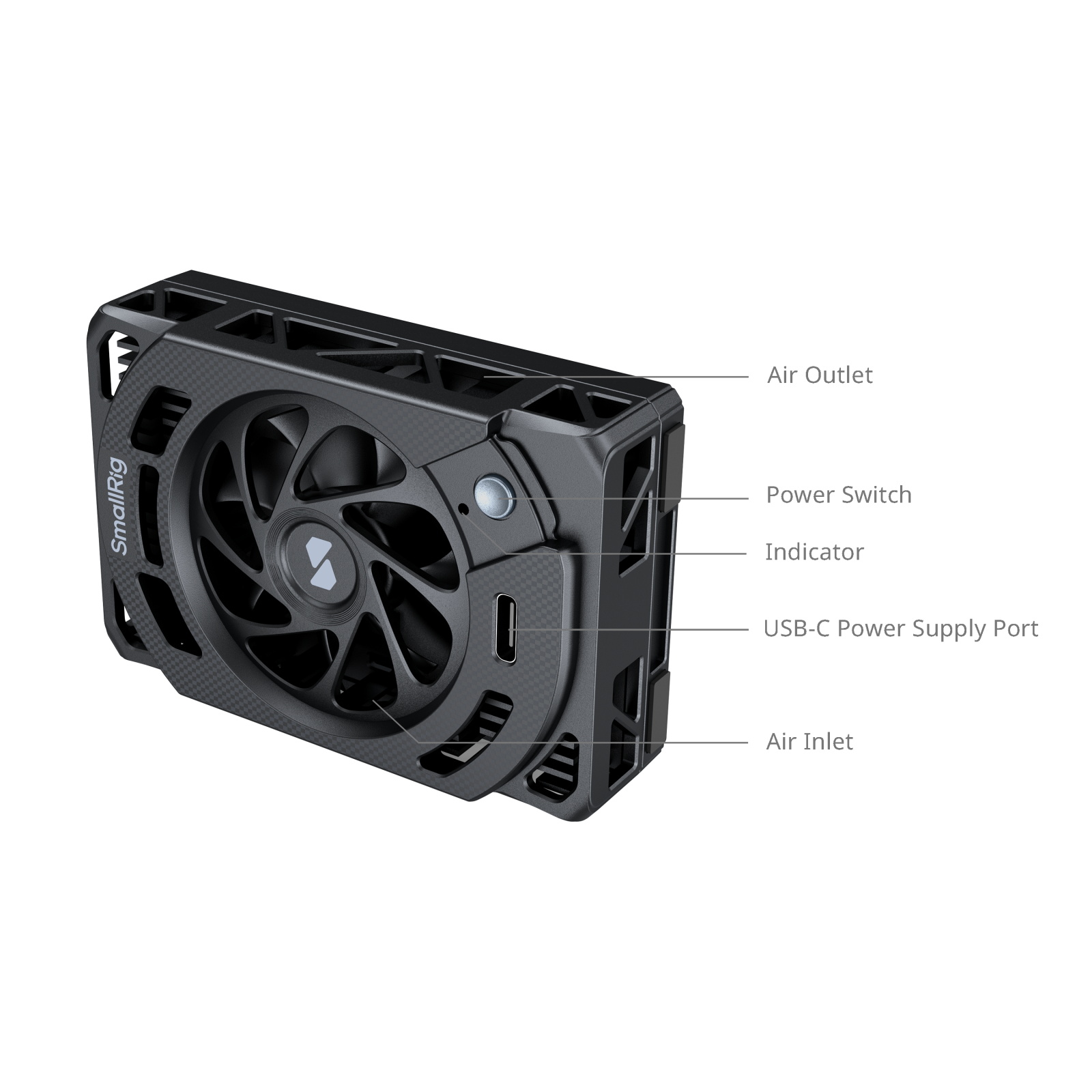 Camera Cooling Fan for Sony | 7000 RPM | Adjustable Speed