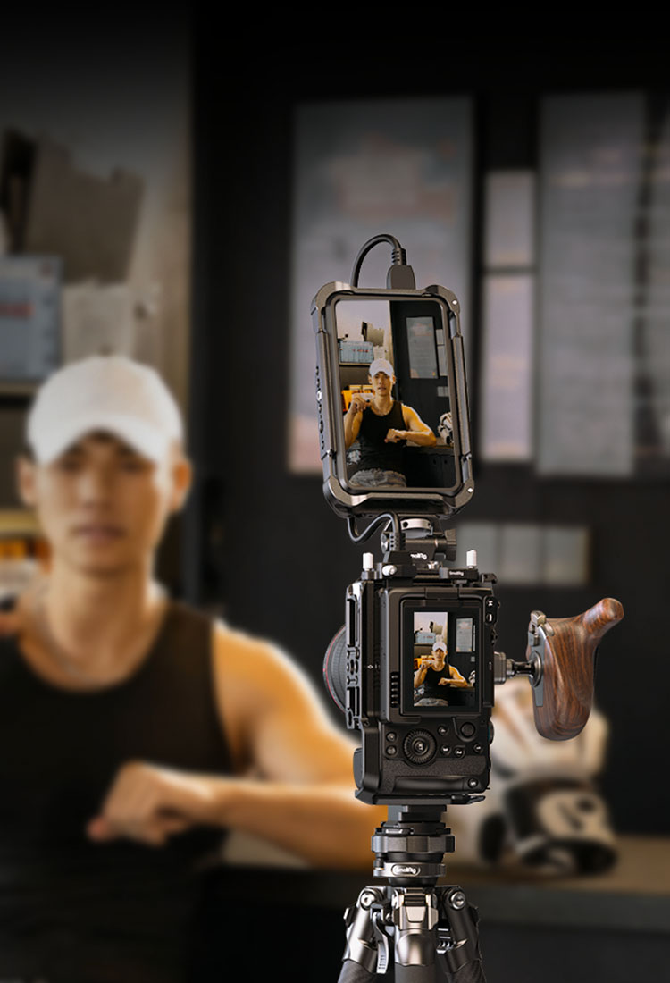 Supporti Video SmallRig Kit Gabbia "Black Mamba" Per Canon EOS R5 Mark - 11