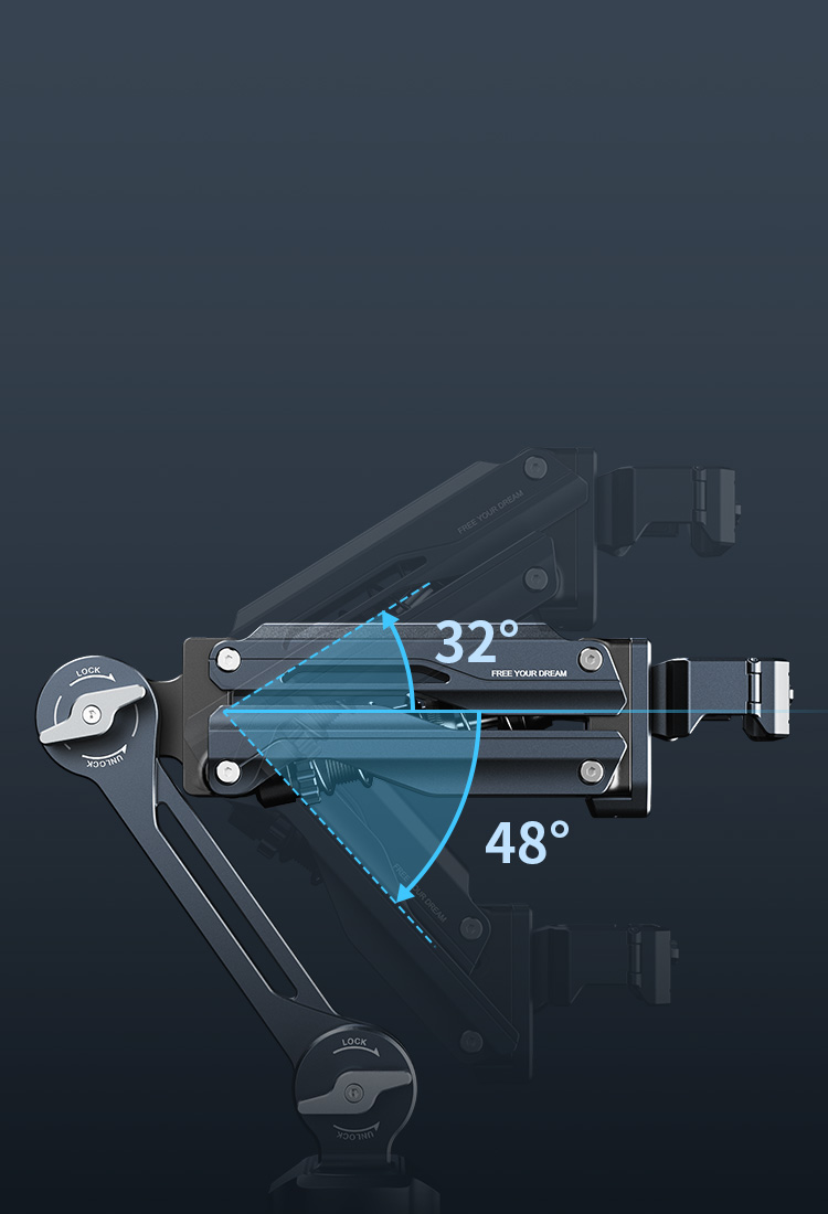 【美品】SmallRig ミニショックアブソーバーアーム 5123 mini Shock Absorber Arm for DJI Osmo Pocket 3 / GoPro HERO13
