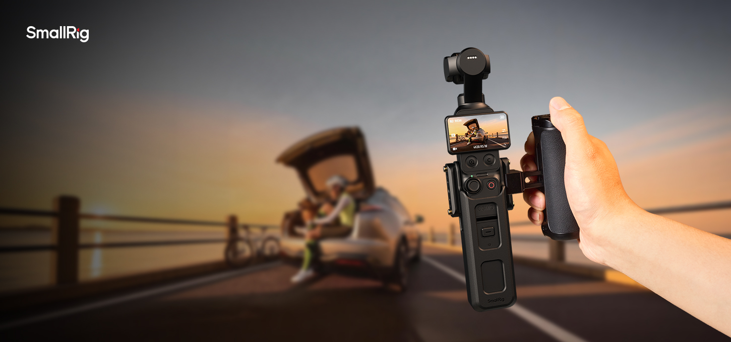 Category/Camera Cages Expansion Adapter Cage for Pocket 4/3-For Brands:DJI/For Models:Osmo Pocket 3 ?Osmo Pocket 4/SKU:6006/