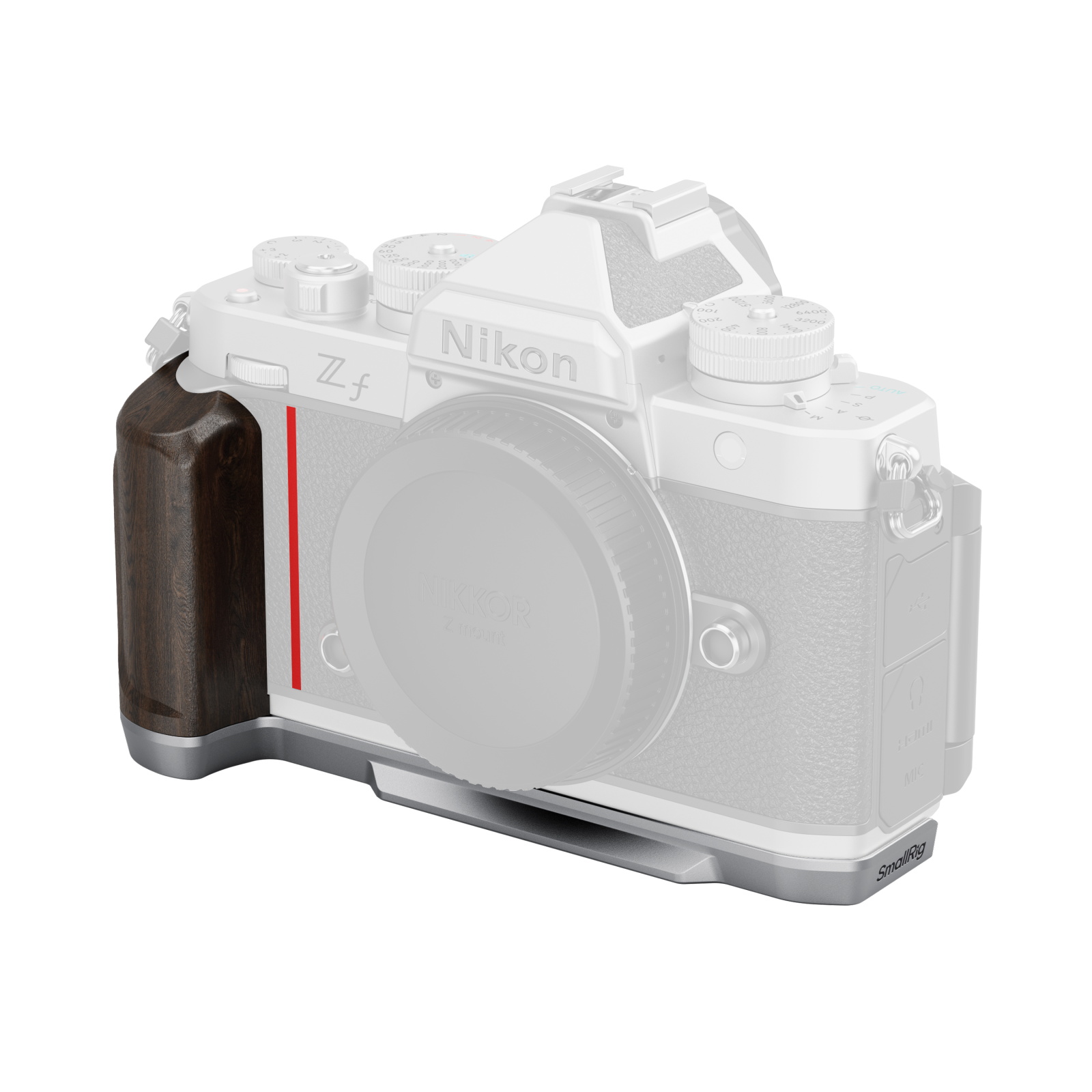 SmallRig L-Shape Handle for Nikon Z f — side view