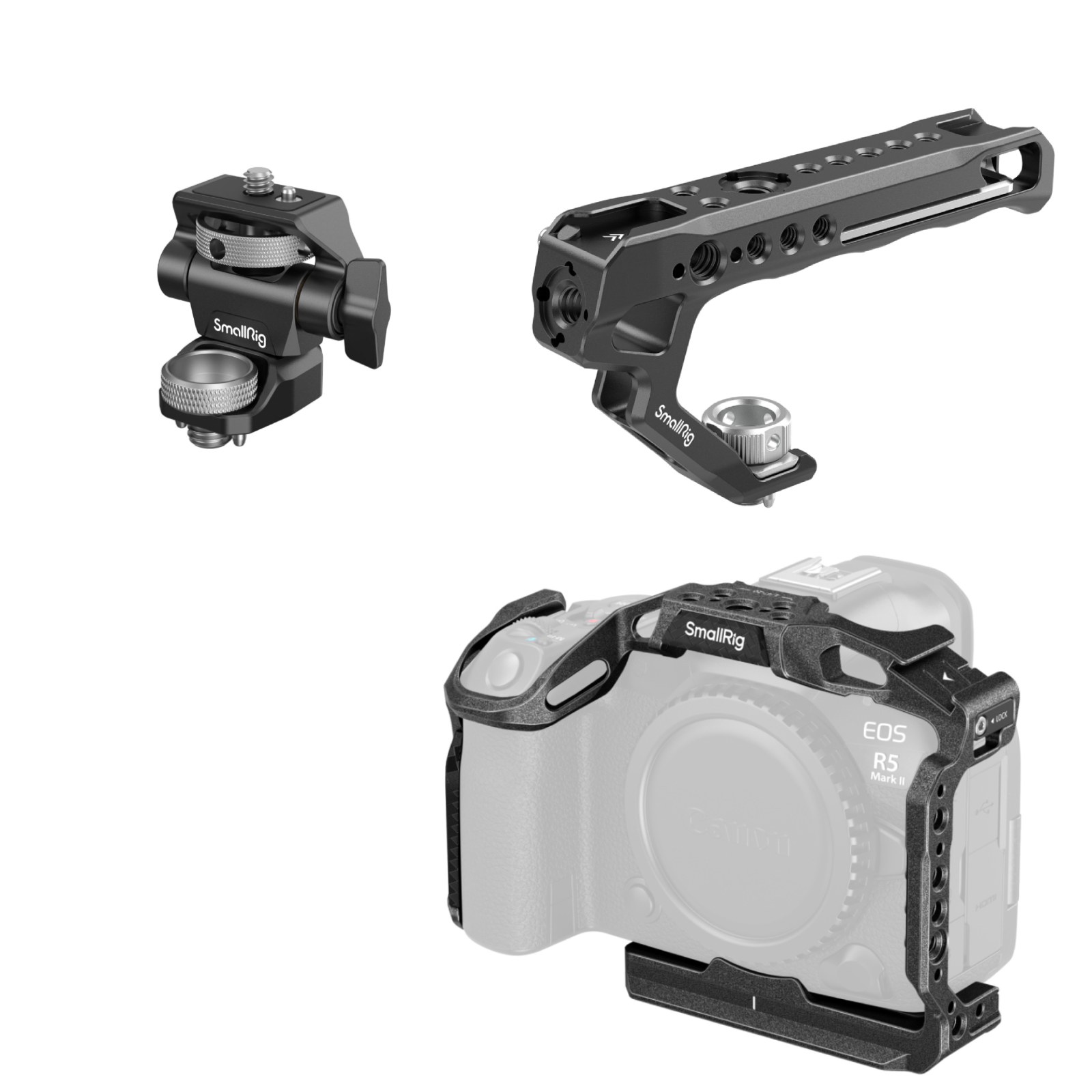 Canon EOS R5 Mark II Black Mamba Cage | Full Protection
