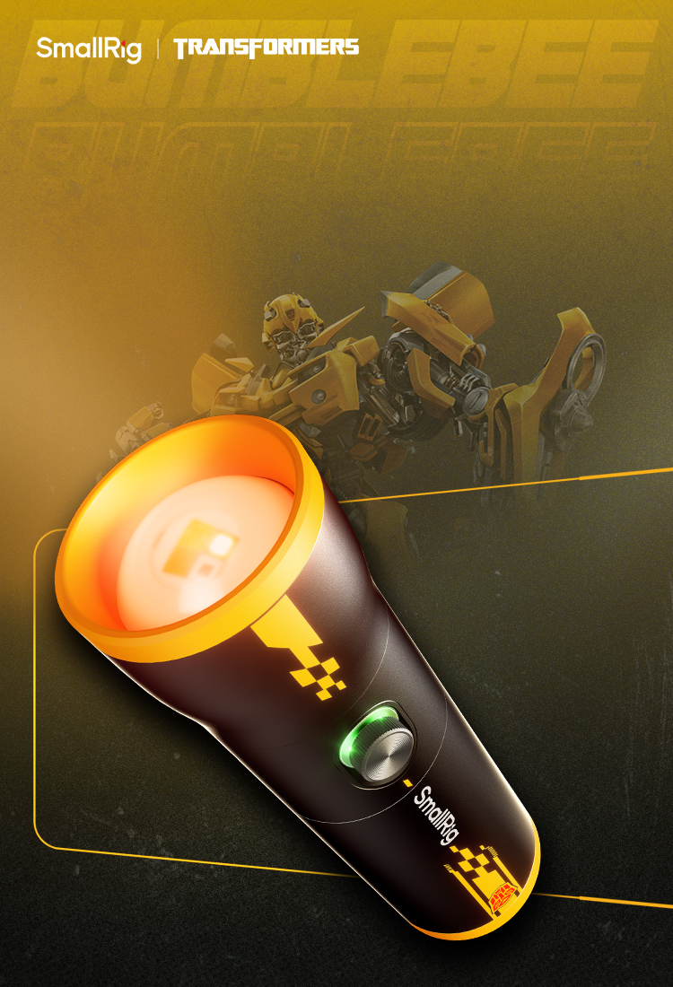 RF 10C Portable Focusable LED Video Light (BumbleBee Edition)