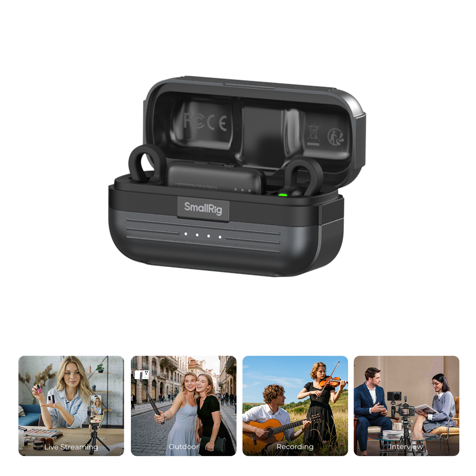 S70 超薄型インビジブルワイヤレスマイク（送信機 2 台 + 受信機 2 台