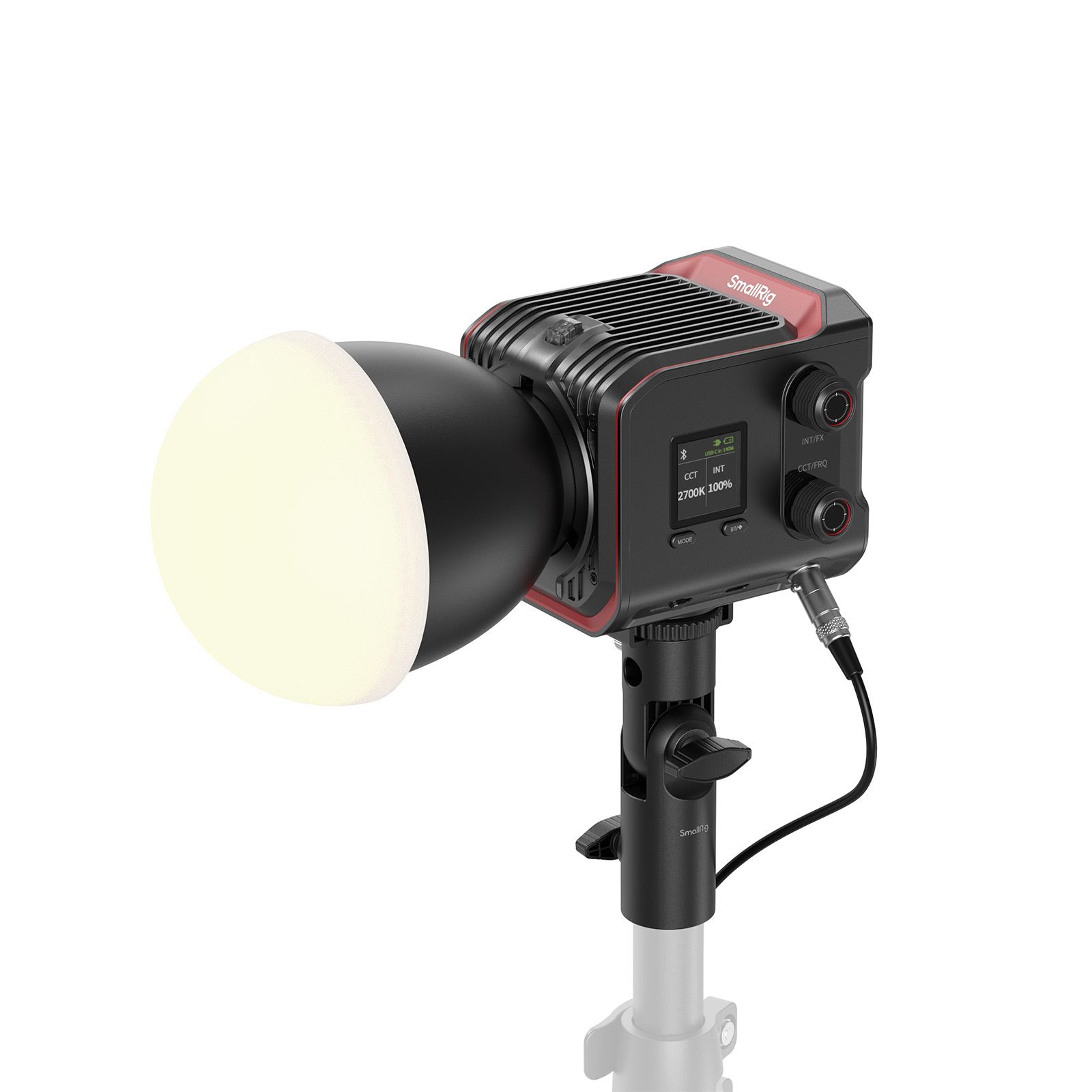 SmallRig RC 100B StandardVersion ビデオライト RC 100B COB LED Video Light (Pro) | V-Mount & USB-C Power