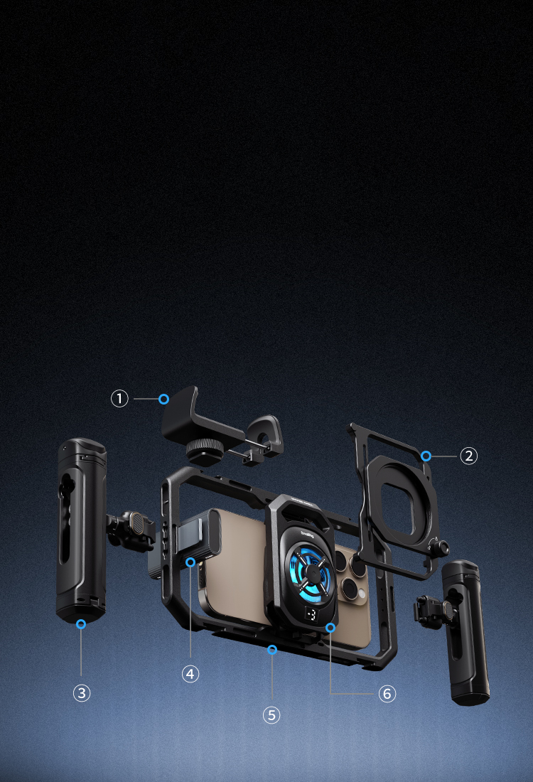Thermal Phone Cage Kit | Mobile Live Streaming & Filming