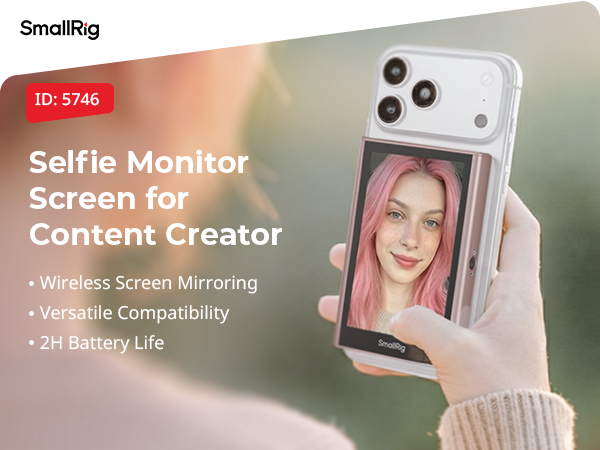 Wireless Display Adapter for Phone | Selfie Kit | SmallRig