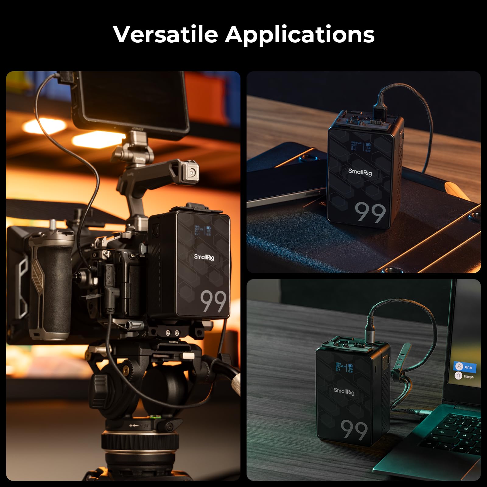 VB99 SE Mini V-Mount Battery | 65W Fast Charge | 6800mAh