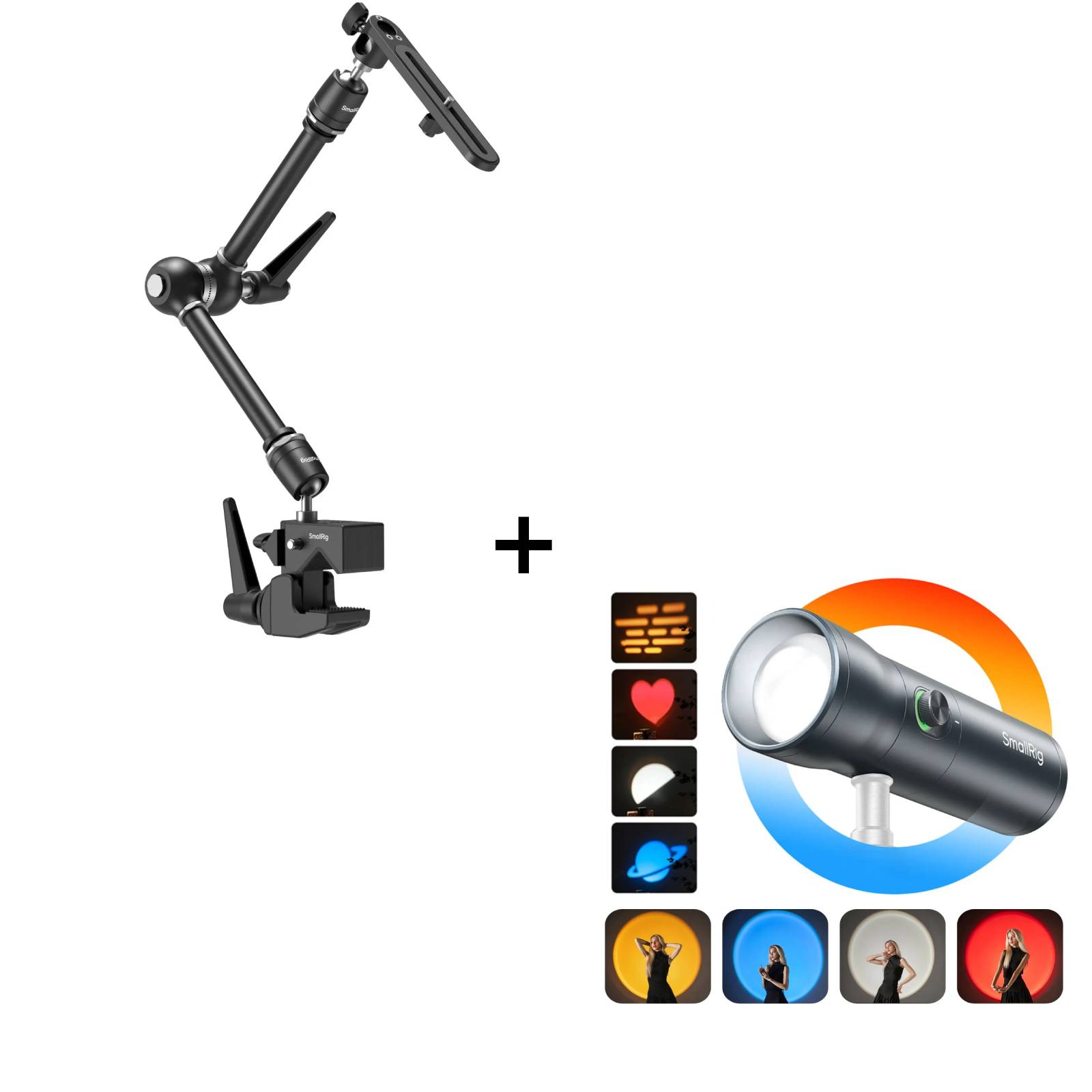 Super Clamp Magic Arm Kit | 524mm Adjustable | Camera Mount