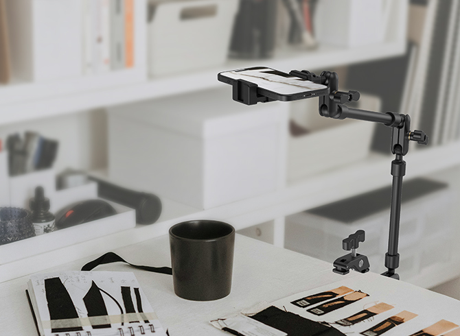 Desktop Magic Arm Kit | Phone, Monitor, Mic Mount