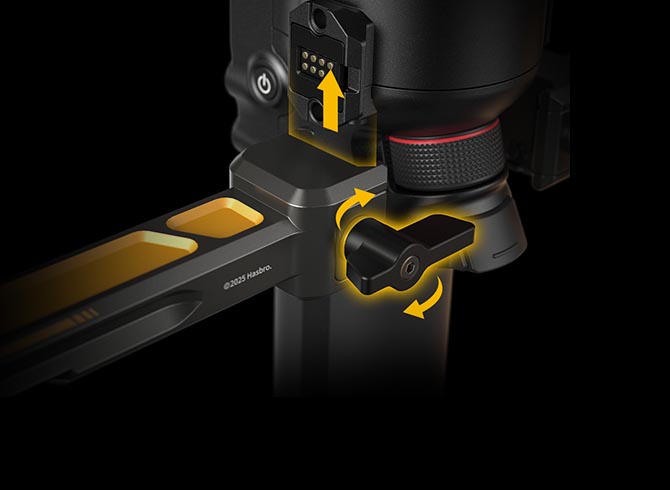 Dual Handgrip | DJI RS Gimbal | Quick-Release NATO
