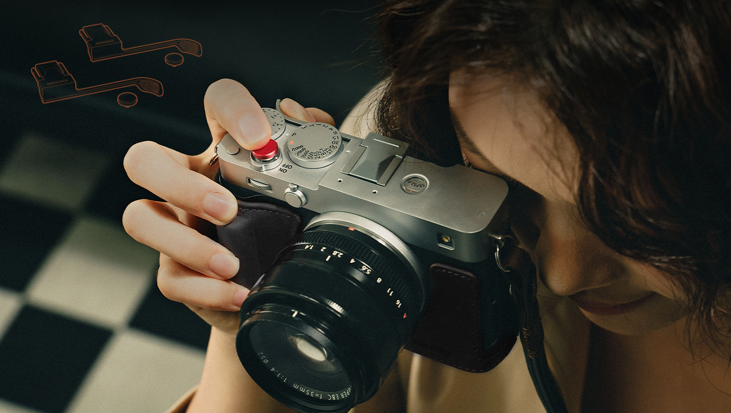 Kategori/Kamera Taşıma Kafesleri/FUJIFILM X-E5 / X100VI i&ccedil;in FUJIFILM Deri Saklama &Ccedil;antası - Markalar: FUJIFILM / Modeller: X-E5, X100VI / &Uuml;r&uuml;n Kodu: 5987