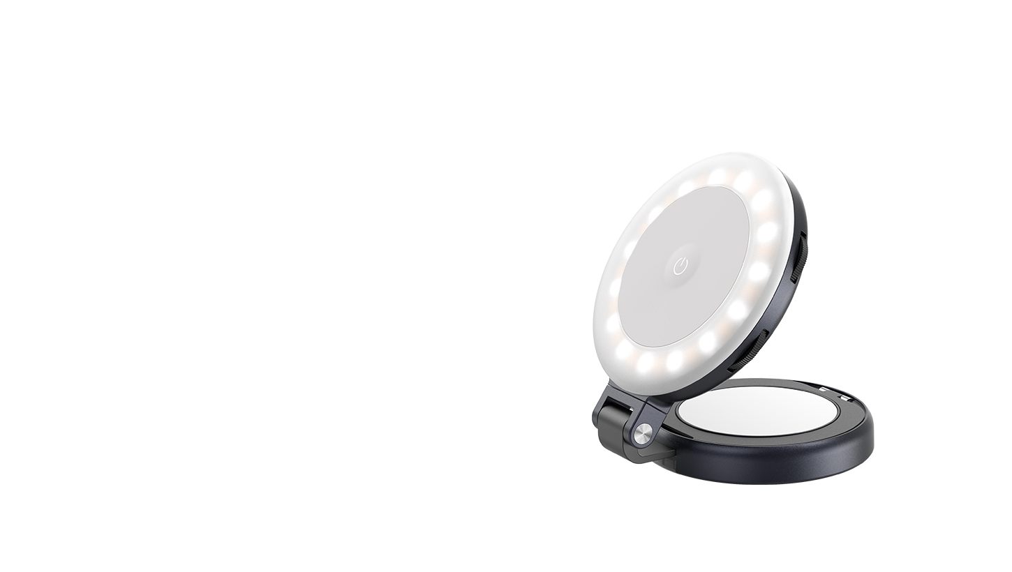 Category/Lighting System/Pocket Led Video Lights M2 LED Light with Magnetic Mount and Support for Phones-SKU:6277/