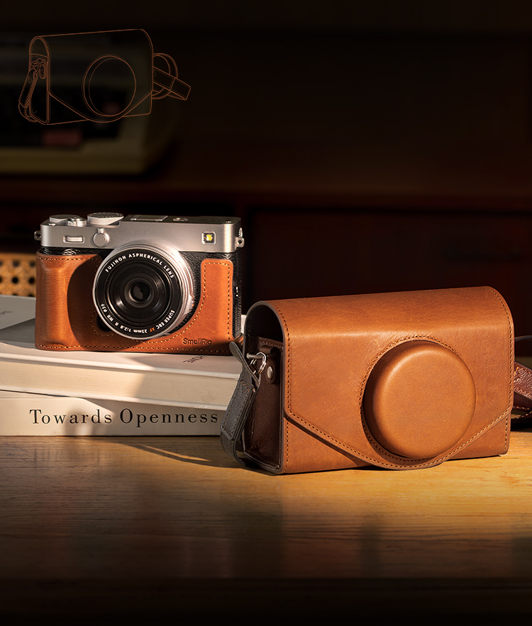 Leather Storage Bag for FUJIFILM X-E5 / X100VI | SmallRig