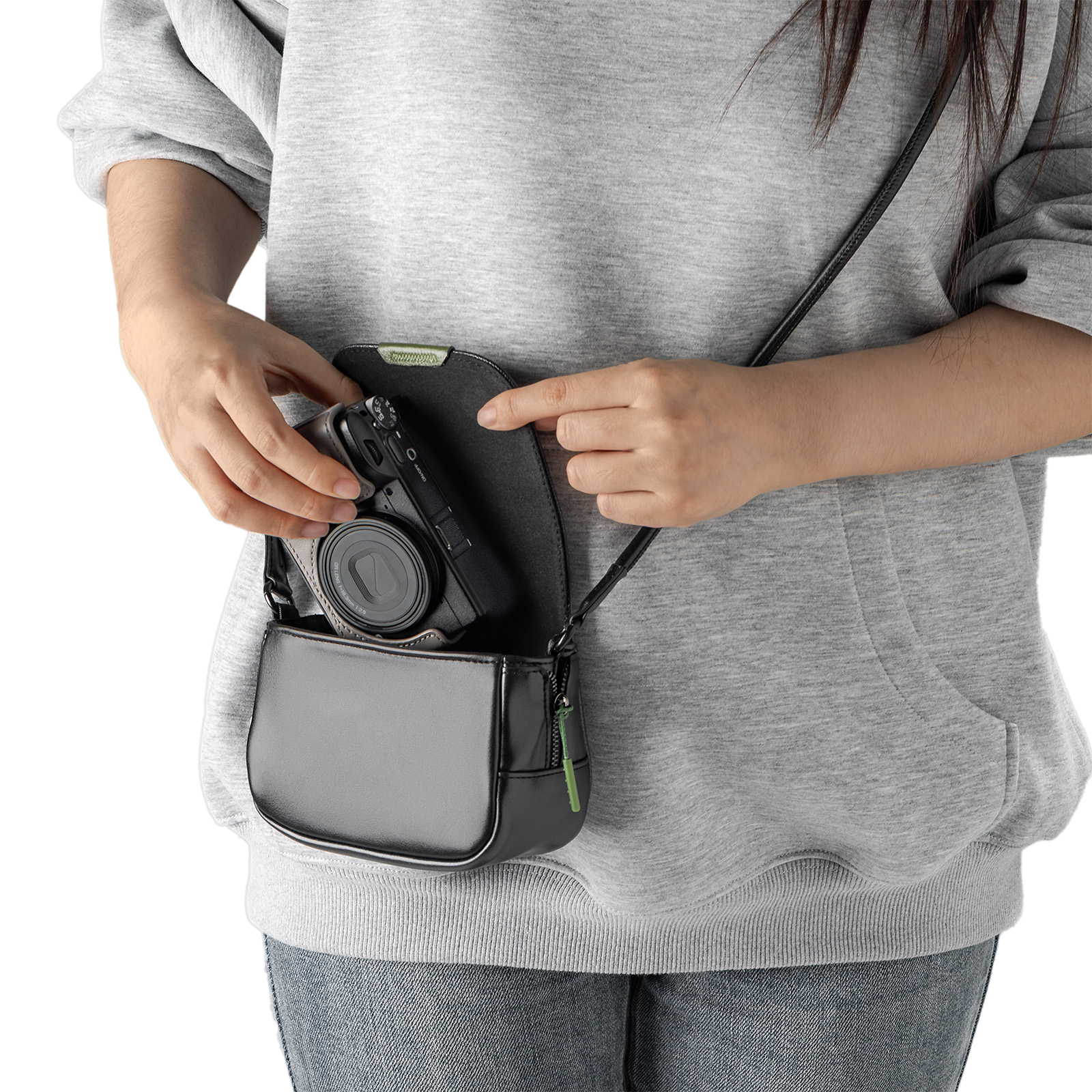 SmallRig for Ricoh GR: Leather Case, Quick-Release Wrist