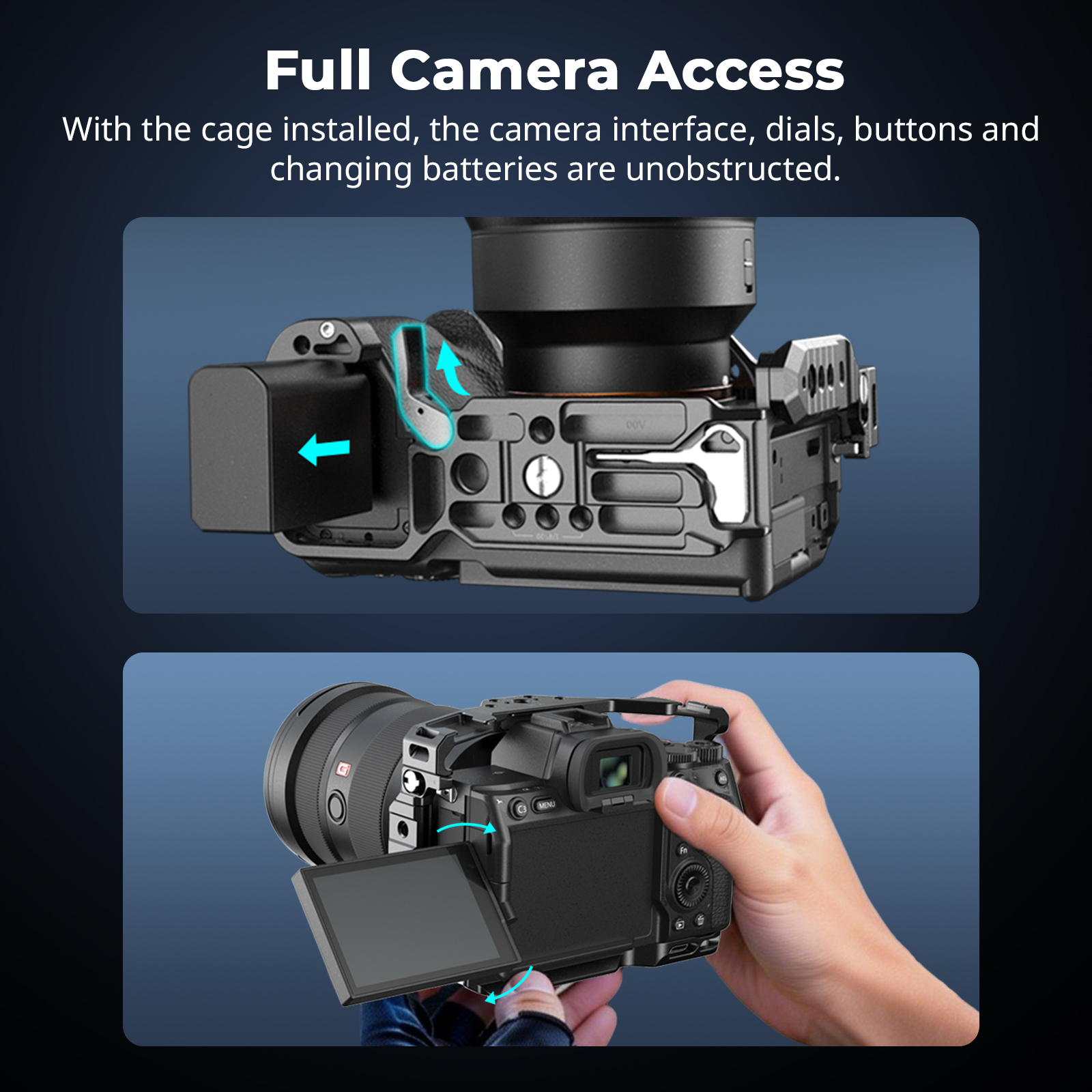 Sony A7 IV & A7S III Camera Cage | Quick-Release | SmallRig