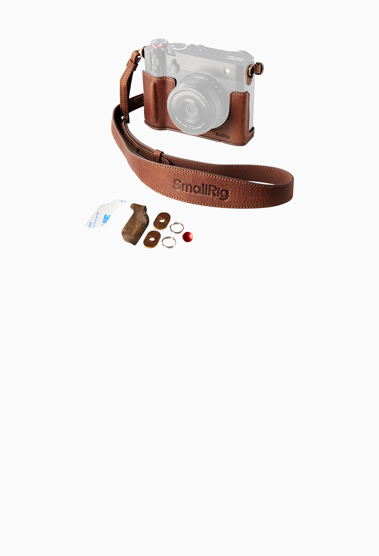 FUJIFILM GFX100RF Leather Case | Enhanced Grip, Retro Style