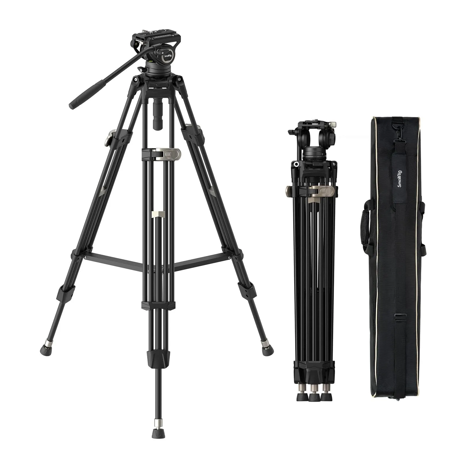 Heavy-Duty Tripod | Fluid Head, Quick Release | SmallRig