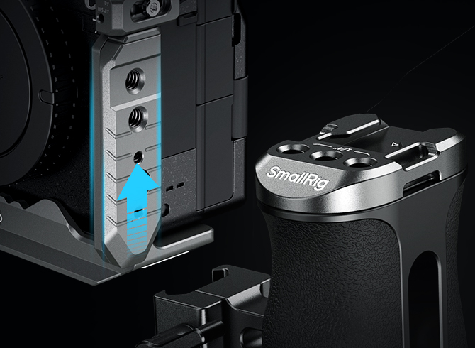 HawkLock Quick Release Camera Cage | Alpha 7R V/IV/S III