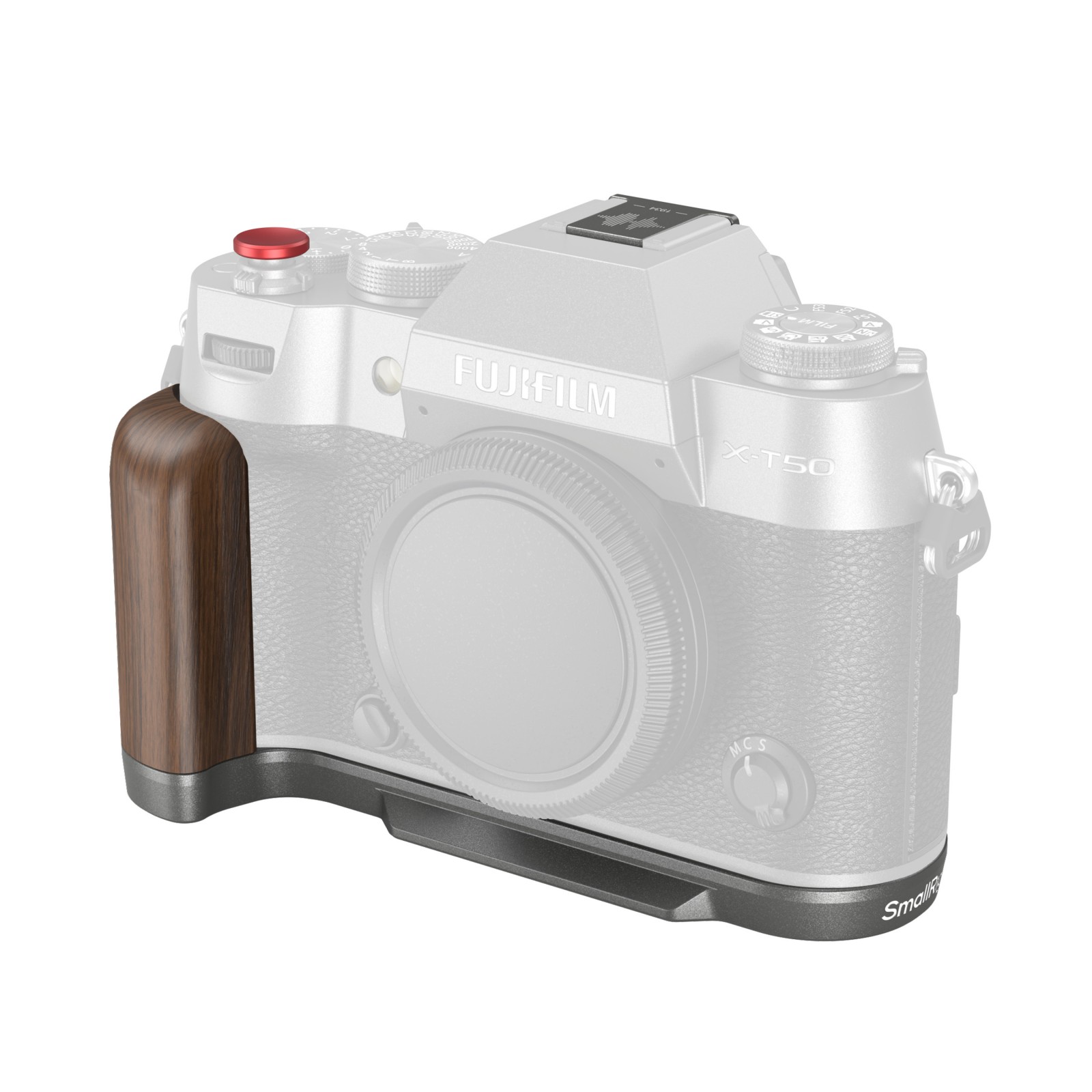Wooden L-Shape Grip for X-T50 | Arca-Swiss | Ergonomic Wood