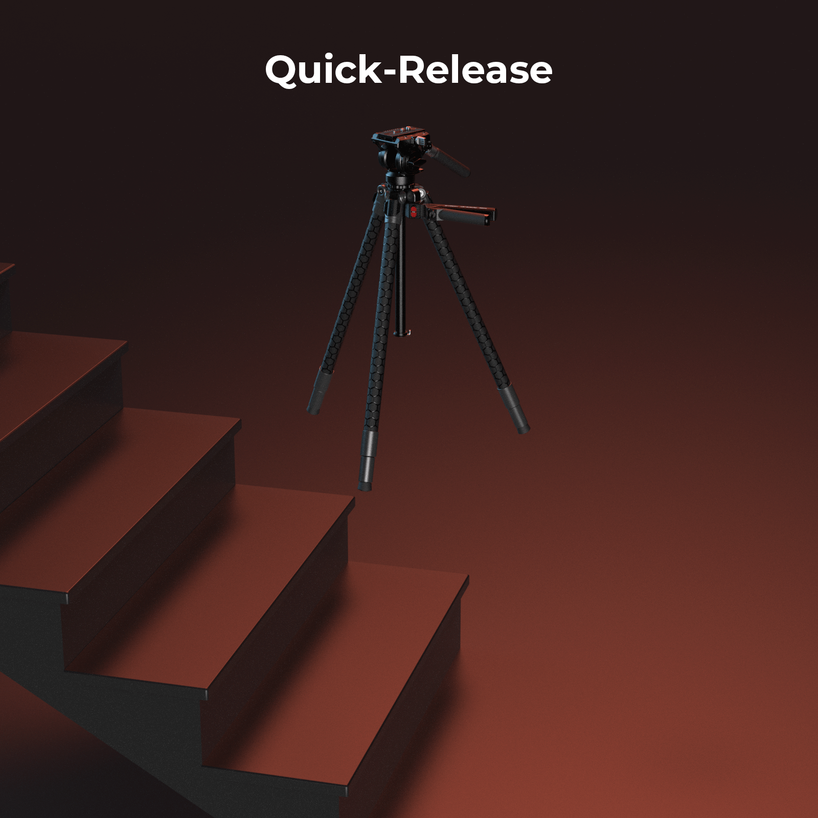 Category/Tripods/Video Tripods Video Tripod | TRIBEX SE Hydraulic Quick Adjust | SmallRig-SKU:5305/Material(s):Aluminum Alloy/Tripod Load Capacity:15kg/Head Load Capacity:6kg/Working Height:23.0 - 166.0cm/Net W