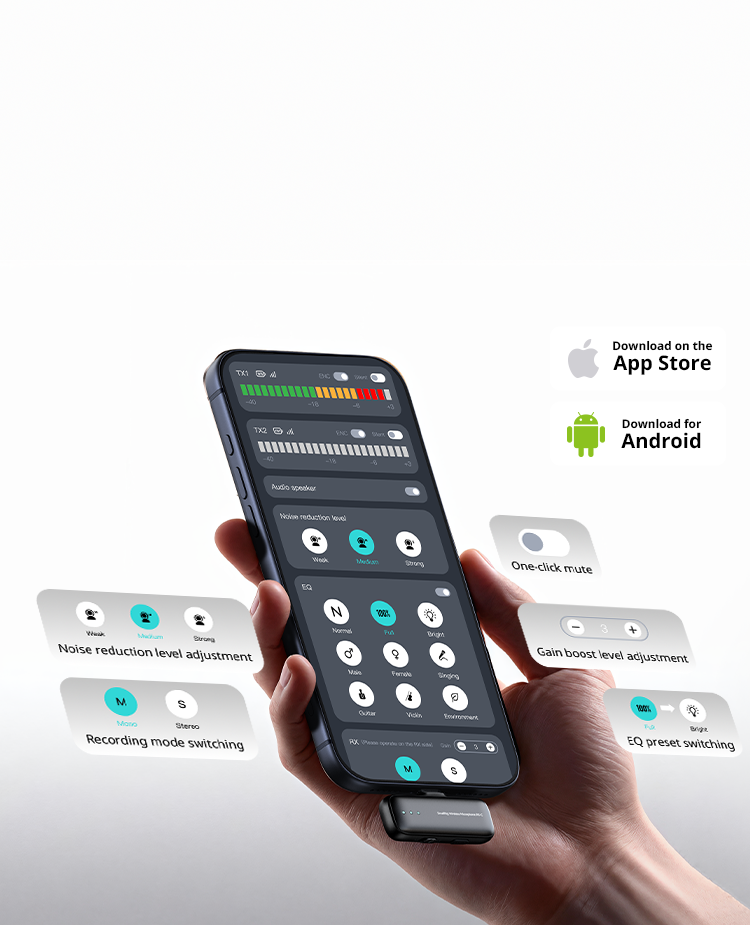 Refurbished】S70 Ultra Thin Invisible Wireless | SmallRig