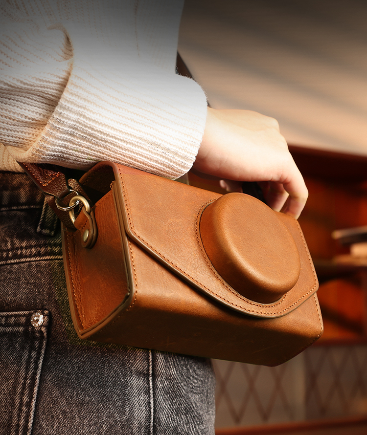 Leather Storage Bag for FUJIFILM X-E5 / X100VI | SmallRig