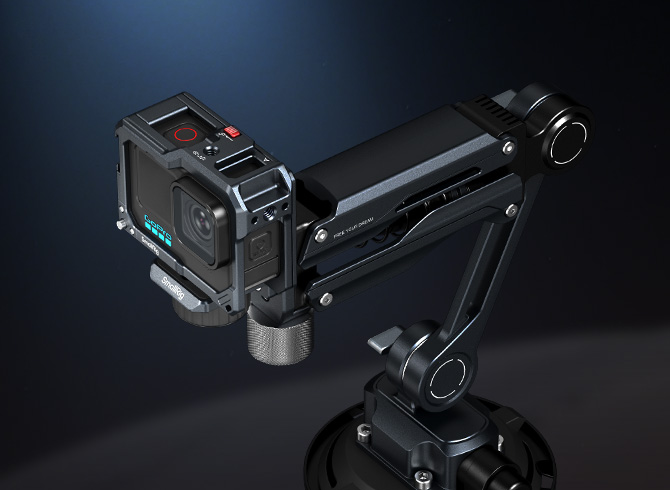 Mini Shock Absorber Arm | Smooth Video for Action Cameras